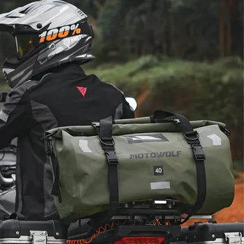 Мотоциклетът водоустойчива чанта за носене, чанта за сухо багаж на открито, 40/66, раница за багаж за мотоциклет, чанта за седалка на мотоциклет
