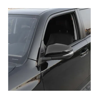 Отрежете Капака на Външното Огледало за Обратно виждане на Автомобила + Отрежете Капака на Дръжката на Вратата, за Аксесоари 4Runner 2017-2023, Черен