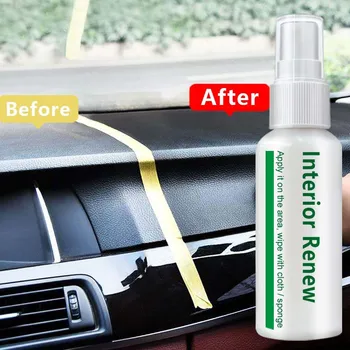 Средство за актуализиране на пластмасови детайли на интериора на колата, Възстановително средство за почистване на салон, средство за ремонт на автомобили