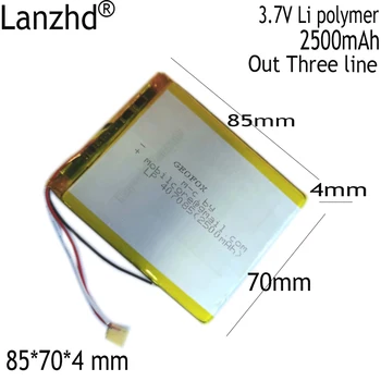 1-10 бр. Литиево-йонна елемент 3,7 В полимерна литиева батерия 407085 047085 директни продажби на таблети мини камера Инструмент PDA
