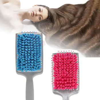Антистатик бързосъхнеща четка за коса, водопоглощающая с въздушна възглавница, практичен инструмент за полагане на |за жени