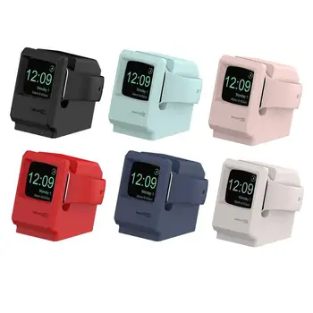 Поставка за зареждане на Apple Watch, безжично зарядно устройство, зарядно устройство за I-Watch 7 6 5 4 3 2 1 SE, докинг станция за зарядното устройство Smartwatch