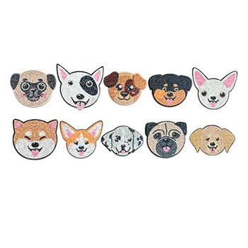 Поставка за рисуване с диаманти за кучета, направи си САМ, Набор на каботажните за рисуване с диаманти за домашни кучета, Набор на каботажните за рисуване с диаманти, с държач