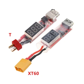 2024 Нов висококачествен 2S-6S 2S-6S Lipo XT60/T се свързва към USB адаптер