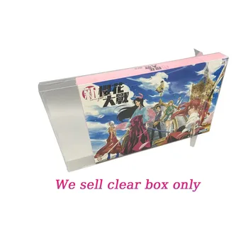 Прозрачен защитен калъф за домашни любимци, за PS4 Sakura Wars, версия с ограничен тираж, прозрачен калъф за съхранение