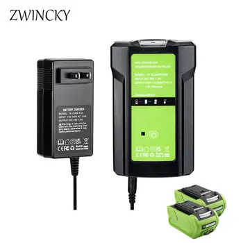 За GreenWorks 40 Литиево-йонна Батерия Зарядно Устройство Адаптер за Преносим Източник на Захранване С USB 3 W Работна Лампа За GLB 29472/29482/29462