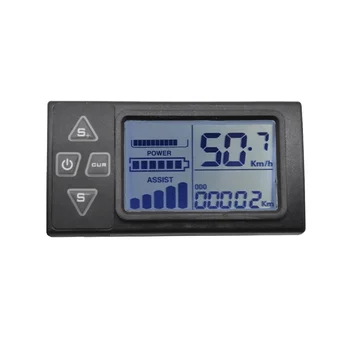 Таблото 24V/36V/48V S861 LCD Ebike Display за електрически велосипед BLDC Контролер control panel (5PIN)