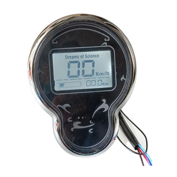Електрически Велосипед LCD Дисплей 48-72 В E-Bike Панел за Управление на Двигателя Екран за измерване на скоростта Аксесоари За Електрически Скутер Части