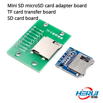 Такса адаптер за карти, Mini SD, microSD, такса за прехвърляне на TF карти, такса за SD-карти