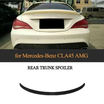 За Mercedes Benz W117 CLA45 AMG Заден Спойлер, Крило на Багажника на Ръба на багажника, 4-врати Седан 2014-2018 ABS Задна грунд