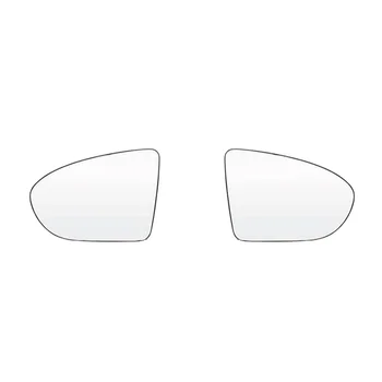 За Nissan Qashqai Dualis 2007-2014 Лявото, На Дясното Странично Огледало За Обратно Виждане С Подгряване Изпъкнала Задния Панел За Обратно Виждане