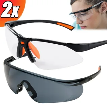 2-1 бр. Защитни очила за защита на очите от пръски, стъклени ветроупорен Прахозащитен Водоустойчиви защитни очила, очила за колоездене