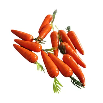 Модели от пенопластовой моркови за украса на маси, Мини-изкуствена моркови за diy, украса за Великден партита, Подпори за домашни снимки, Моркови