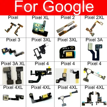 Гъвкав Кабел на Сензора за Осветеност Promixity С Микрофон За Google Pixel 2 2XL 3 3XL 3A 4 4A 4XL XL Детайли Гъвкава Лента За Микрофон Със Светкавица