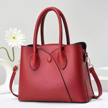 Нова дамска чанта с голям капацитет 2023 Модерна луксозна универсална чанта през рамо за жени
