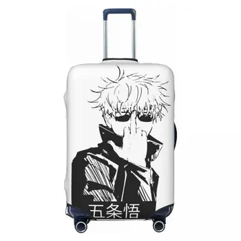 Калъф за куфара от аниме Gojo, защита за пътуване, защита за почивка, аксесоари за багаж, Коледен подарък