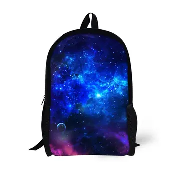 Стръмен раница с 3D принтом Galaxy, 16-цолови детски училищни чанти за момичета, детски раници за момчета, училищна чанта за студенти, юношеството раница