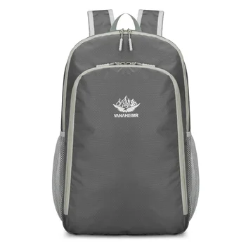 18-литров упаковываемый раница, сгъваема сверхлегкая спортна чанта за улица, Голяма сгъваема раница за туризъм, раница за катерене