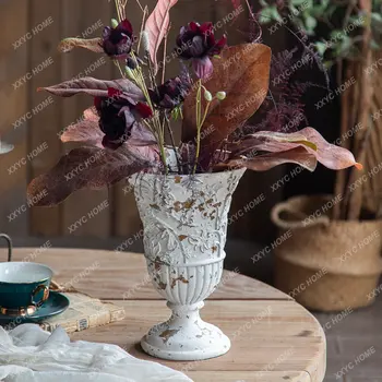 Френската Ретро Реколта ваза, Резбовани изделия, Декоративни предмети, украшения за дома