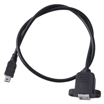 OOTDTY USB 2.0 B от мъжете към USB B от жените, Удлинительный кабел за свързване на принтер към лентата на 50 см