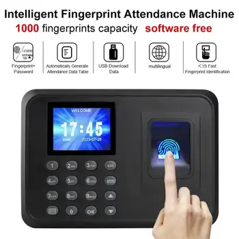 F01 (пръстов отпечатък + парола) Интелигентна електронна машина обслужване, за сваляне чрез USB, Обзавеждане за управление на данни и за офис и фабрика