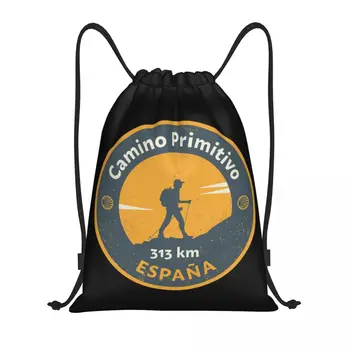 Camino De Santiago Чанта от съвсем малък от черупки от морски миди сен жак Дамски Преносима Спортна чанта за фитнес Испания Primitivo Раници за съхранение на тренировки