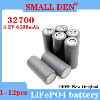 1-12 БР 3.2 В 32700 LiFePO4 батериите 6500 ма висок капацитет и мощна акумулаторна батерия за съхранение на слънчевата енергия