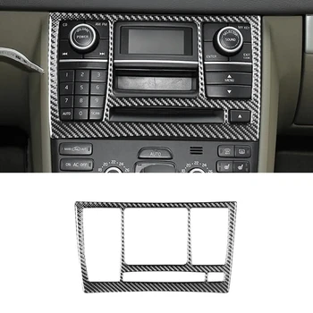 Дръжката на ключа CD-радио с централно управление, декоративна украса панели от въглеродни влакна за комплекти резервни части Volvo XC90 2003-2014