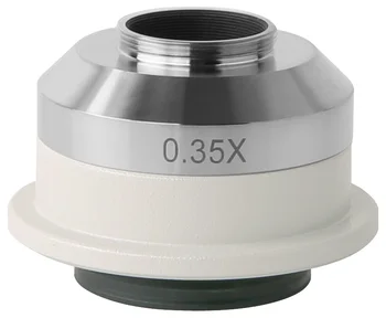 Адаптер C-mount за микроскоп Nikon CCD CMOS обектив NK035XC 0.35 X адаптер за микроскоп камери