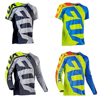 Мъжки тениски за скоростно спускане, ризи, за планински велосипед МТВ, оф-роуд мотоциклети DH, спортни облекла за мотокрос.