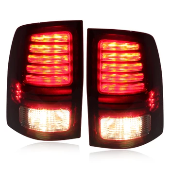 Задна светлина с Червена подсветка, Led светлини задни светлини за Dodge Ram 2013-2018