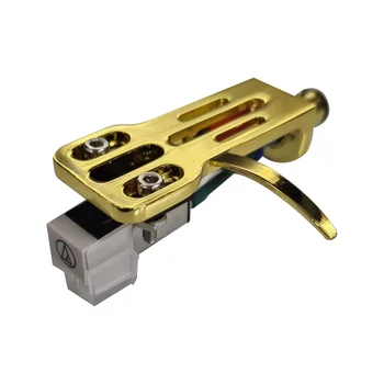 AT3600L Гъвкави магнитни касета, комплект за свързване на писеца на главичката за играч на грамофонни плочи, плеър плочи, злато