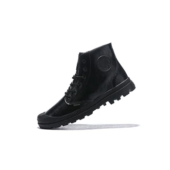 PALLADIUM Classic, Есенно-зимни топли военни тактически обувки на висок ток, Модел обувки за мъже и жени