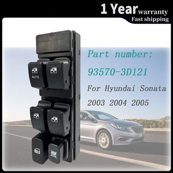 Подмяна на Бутоните за Управление на Най Стеклоподъемником Предната част на Лявата Задна Страна за Hyundai Sonata 2003 2004 2005 Car Accensory