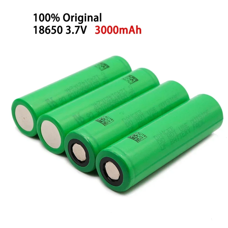 10 на 100% оригинални литиево-йонни акумулаторни батерии 18650 с капацитет от 3,7 До 3000 ма за us18650 vtc6 20a 3000 ма за Sony toy tool flashlight Изображение 1