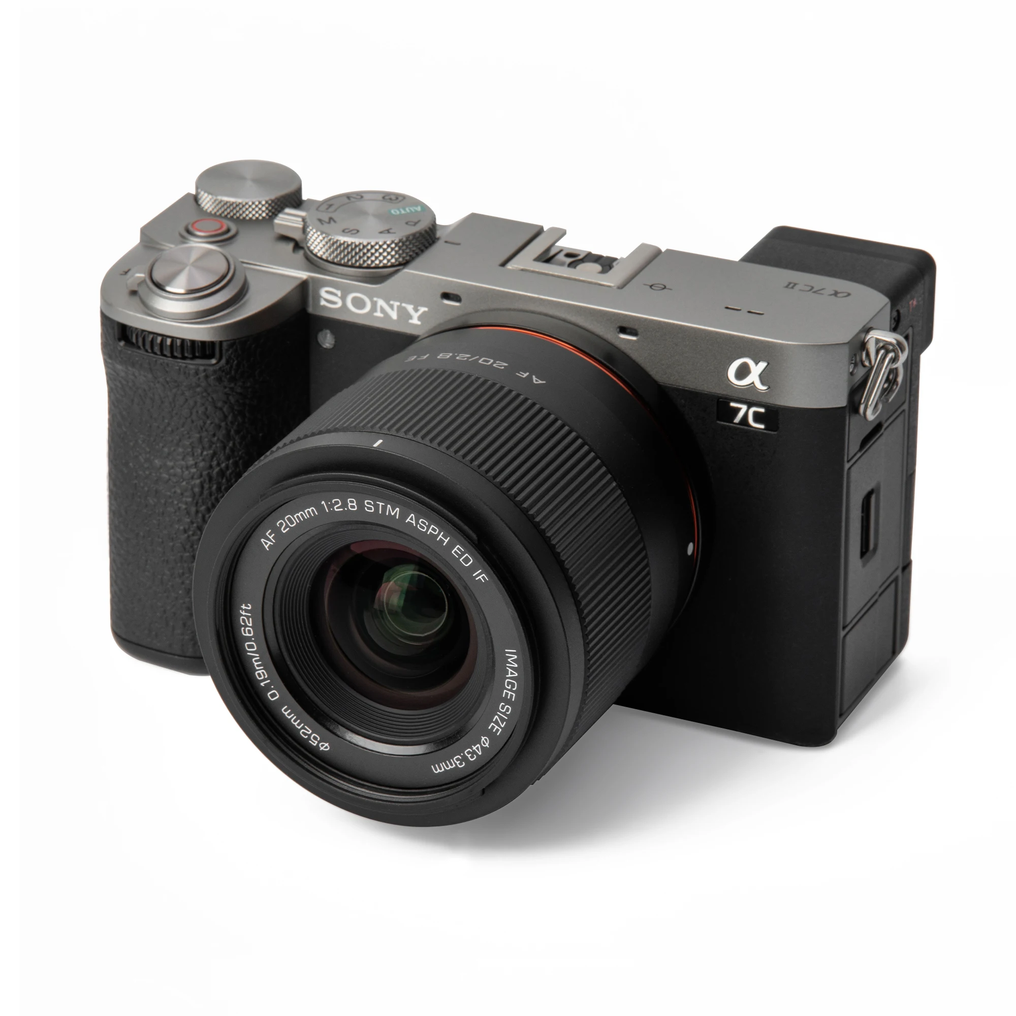 VILTROX 20 мм F2.8 Обектива на камерата Полнокадровый Сверхширокоугольный Обектив Видеоблогера с Автоматично Фокусиране За Sony E Sony ZV-E1 A7RV ZV-E10 A7C FX30 Изображение 5