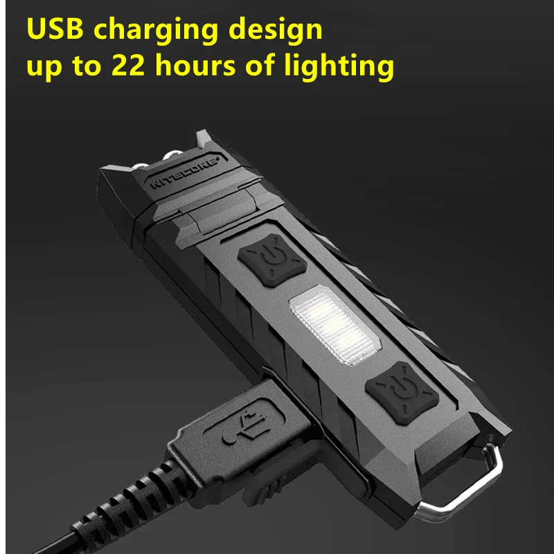 NITECORE THUMB worklight 2Xhigh-performance LED 85 Лумена USB Акумулаторна Мини led Фенерче-Ключодържател Изображение 2