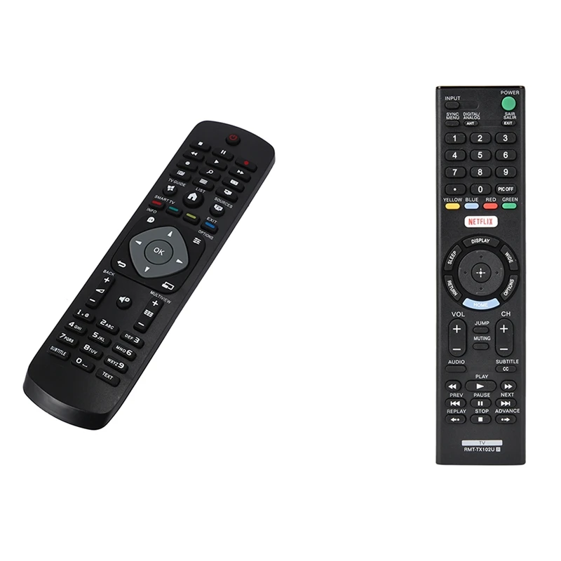 Дистанционно управление от 2 теми: 1 бр. за телевизор YKF347-003 TV и 1 бр. дистанционно управление за Sony Smart Tv Изображение 0