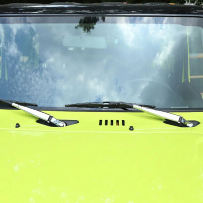 4ШТ Тампон Чистачки От Дъжд На Предното Стъкло Тапицерия на Ливъридж Четки за Чистачки Декоративни Панел За Suzuki Jimny LHD 2019-2021 Изображение 2