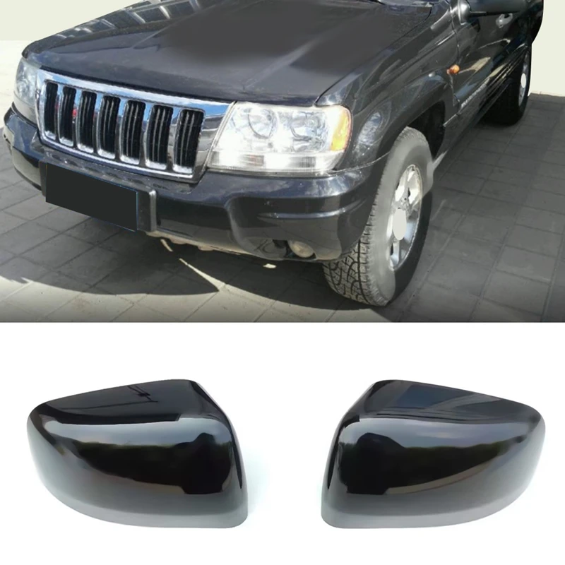 Калъф за авто огледала за обратно виждане, капак, огледала за обратно виждане, резервни части за Jeep Grand Cherokee 2011-2020 Изображение 0