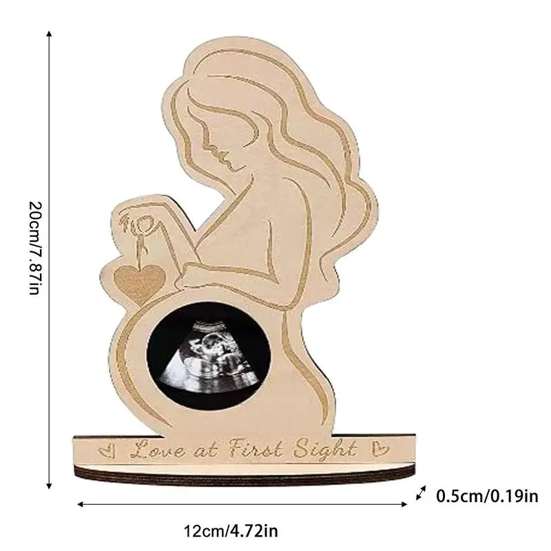 Фоторамка за ултразвукови изследвания на детето, рамка за сонограммы, подарък за бременни, Обявяване на раждане, спомен двойки, като чисто нов майки и татковците Изображение 5