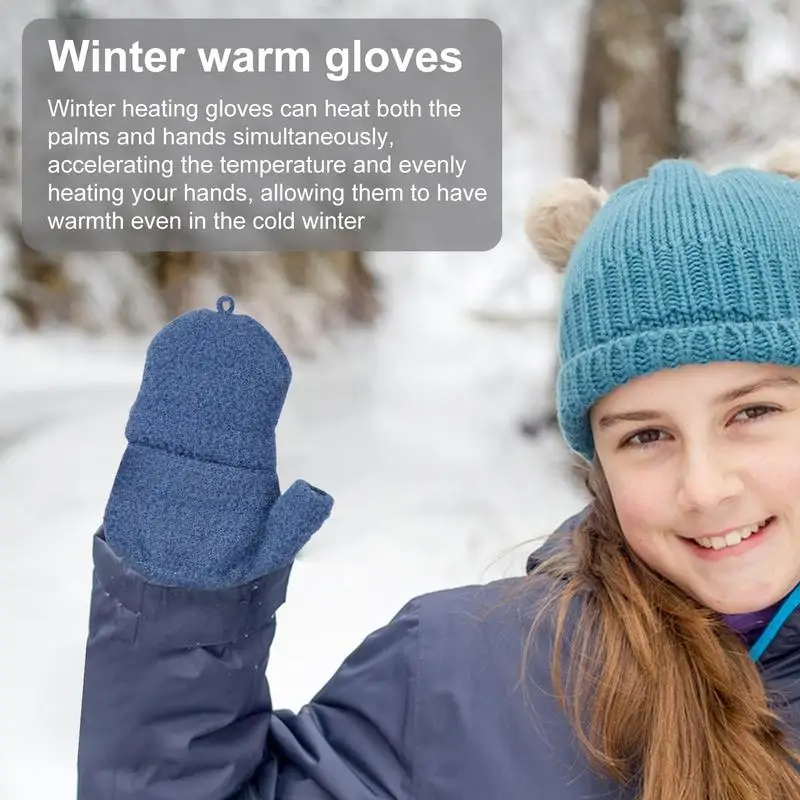 Ръкавици с топъл, зареждащи се чрез USB, Зимни мотоциклетни ръкавици с топъл, водоустойчив ски ръкавици със сензорен екран, е задължително наличието на улично оборудване Изображение 3