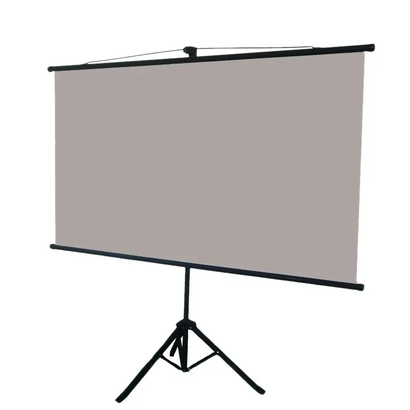 Универсален алуминиев скоба за проектор 21,5 см за проектор и проектор Проста шторка за екран със защитено от светлина 80 см Изображение 4