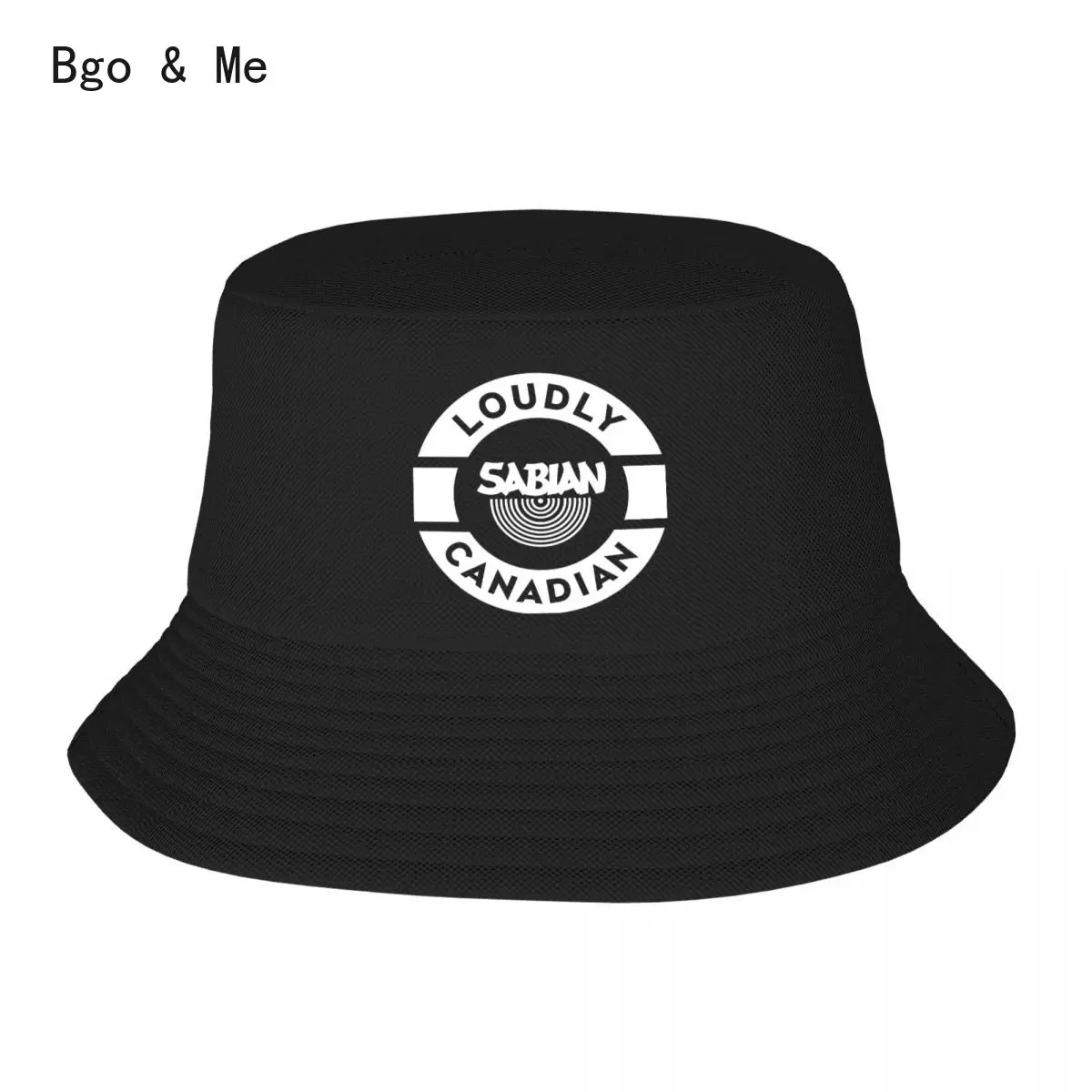 Логото на Sabian Cymbals, Пролетни обратими мъжки шапки-боб, Летни шапки-кофи, Рибарски шапки, спортна капачка-боб за момичета и момчета на открито Изображение 0