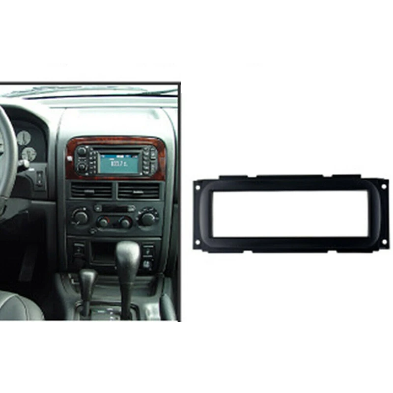 1Din Автомобилна стерео радио Рамка за фиксиране на панели за Jeep Grand Cherokee 2005 Изображение 2