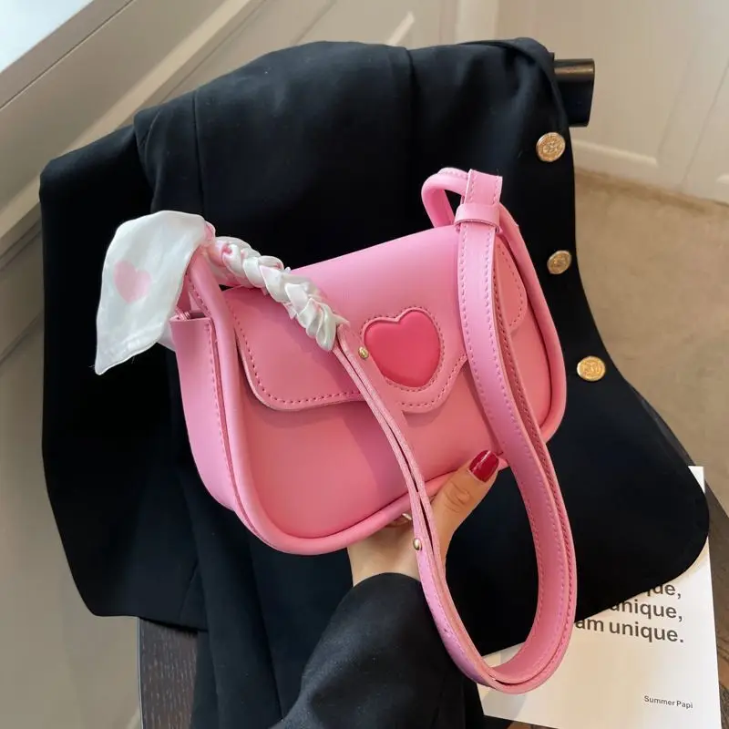 Нова мода нишевая чанта Ins с едно рамо и подмишница, минималистичная малка квадратна чанта през рамо Изображение 0