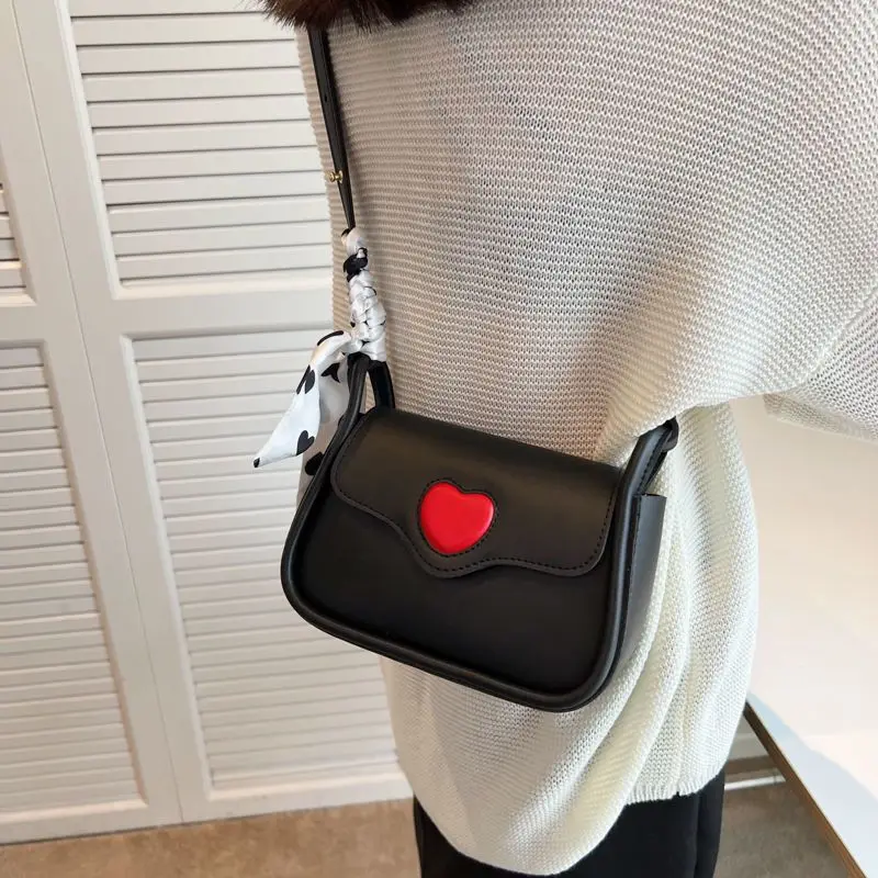 Нова мода нишевая чанта Ins с едно рамо и подмишница, минималистичная малка квадратна чанта през рамо Изображение 3