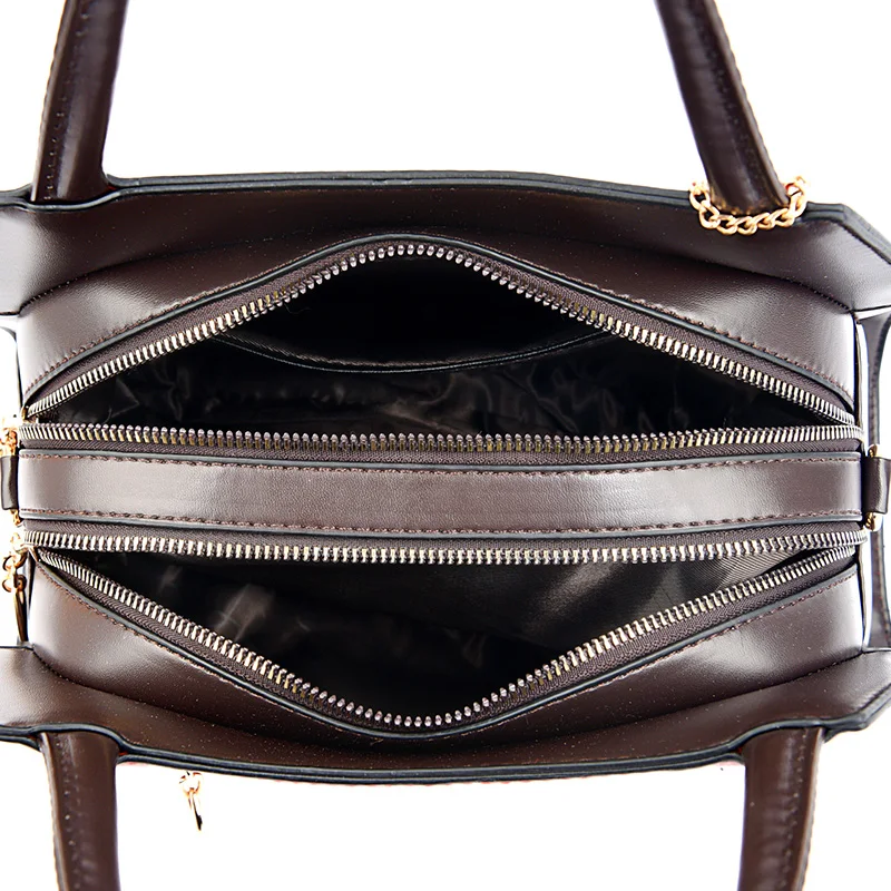 Нова Дамска чанта, Луксозни Чанти от Телешка кожа за Жени на Известните марки Чанта през Рамо за Жени Кожени Чанти през рамо Sac a main Изображение 3