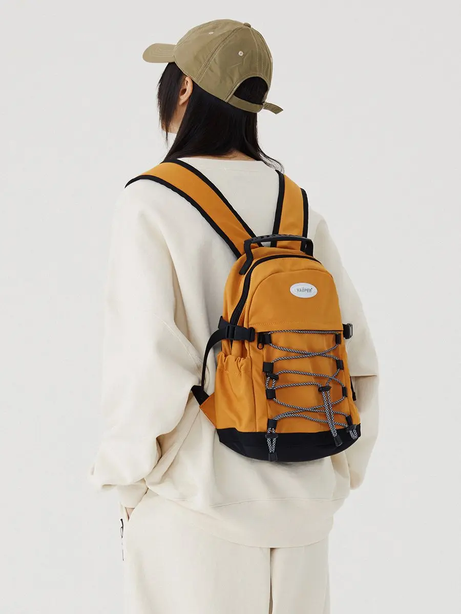 Корейски студентски Малко Училище с чанта, Модерен Спортен Походный Мъжки Мини раница, Модерен Лек раница за пътуване на открито, Унисекс Mochila Изображение 0