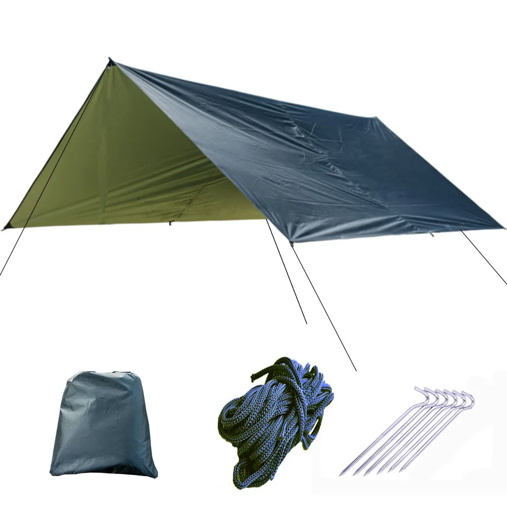 Градинска богат на функции водоустойчива плажна тентовая палатка Леки външни палатки Навесная палатка Ultralight платно сенник Изображение 5